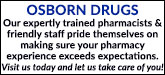 Osborn Drugs Sponsorship Banner